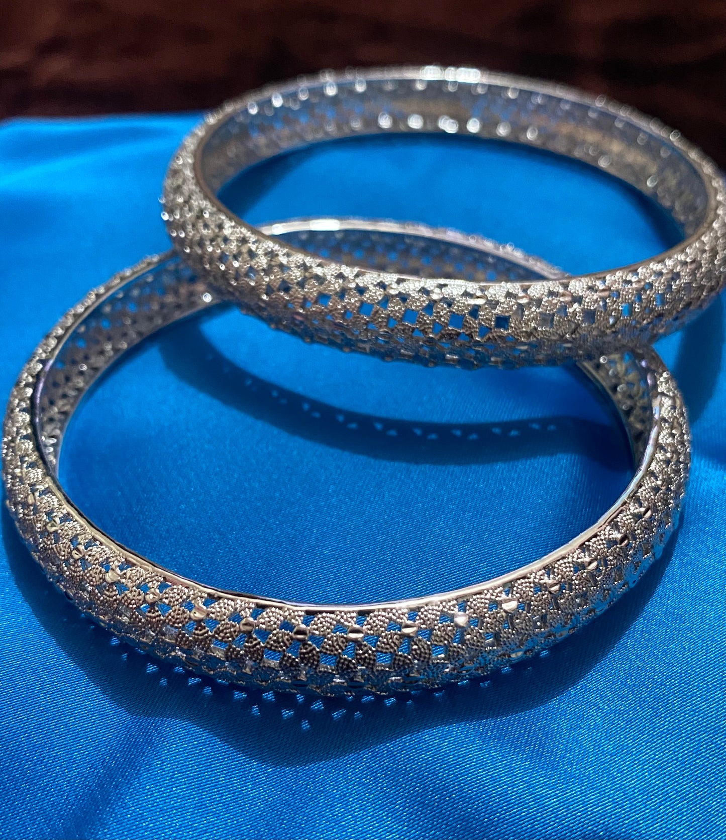 SILVER ELEGANT KARA NEW DESIGN