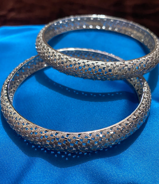 SILVER ELEGANT KARA NEW DESIGN