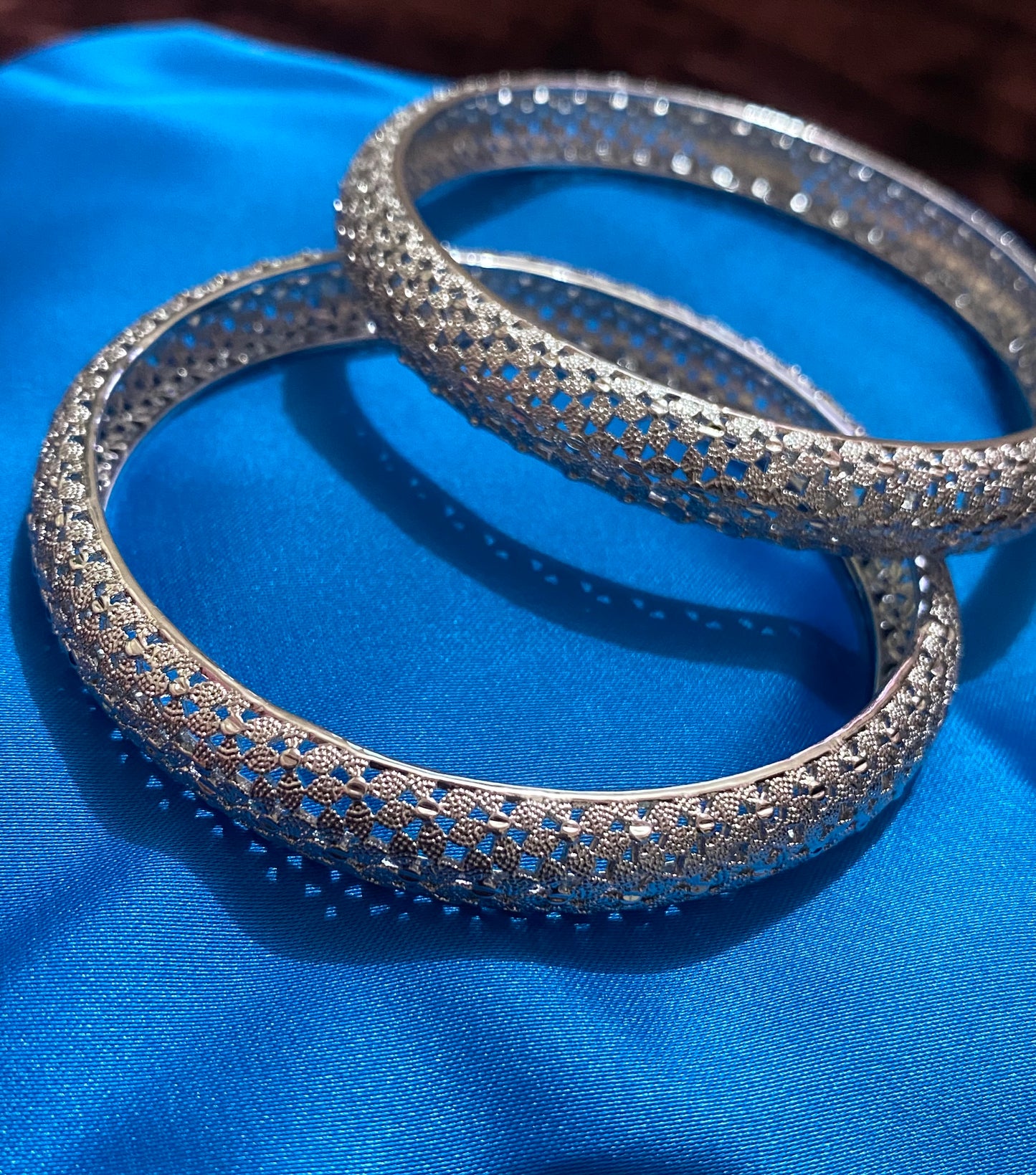 SILVER ELEGANT KARA NEW DESIGN